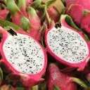 Fresh white dragon fruit